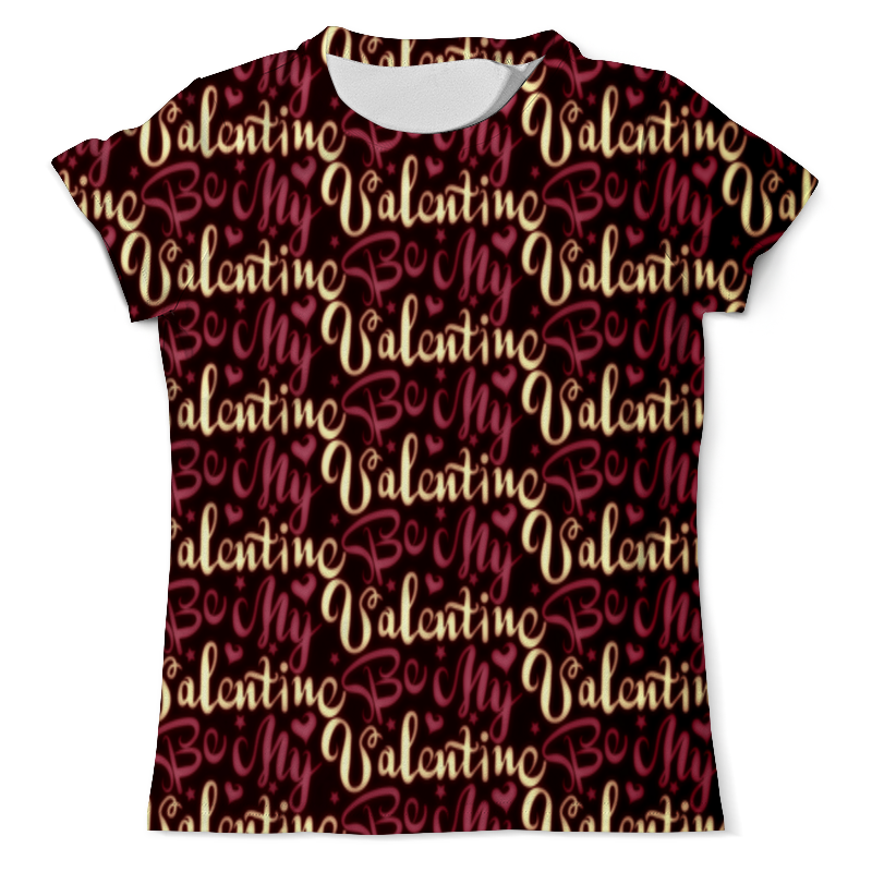 Printio Футболка с полной запечаткой (мужская) Valentine printio футболка с полной запечаткой мужская i hate valentine s day