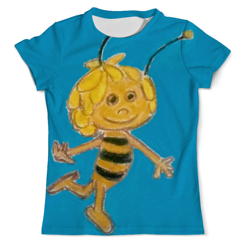 Printio Футболка с полной запечаткой (мужская) Пчелка printio футболка с полной запечаткой для девочек пчелка