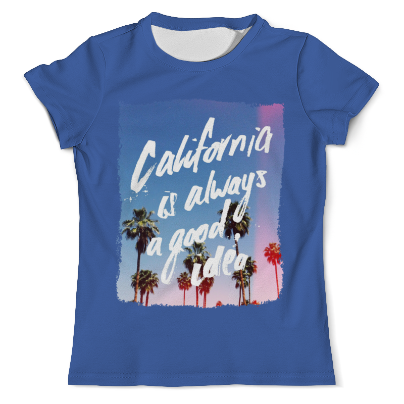 Printio Футболка с полной запечаткой (мужская) California