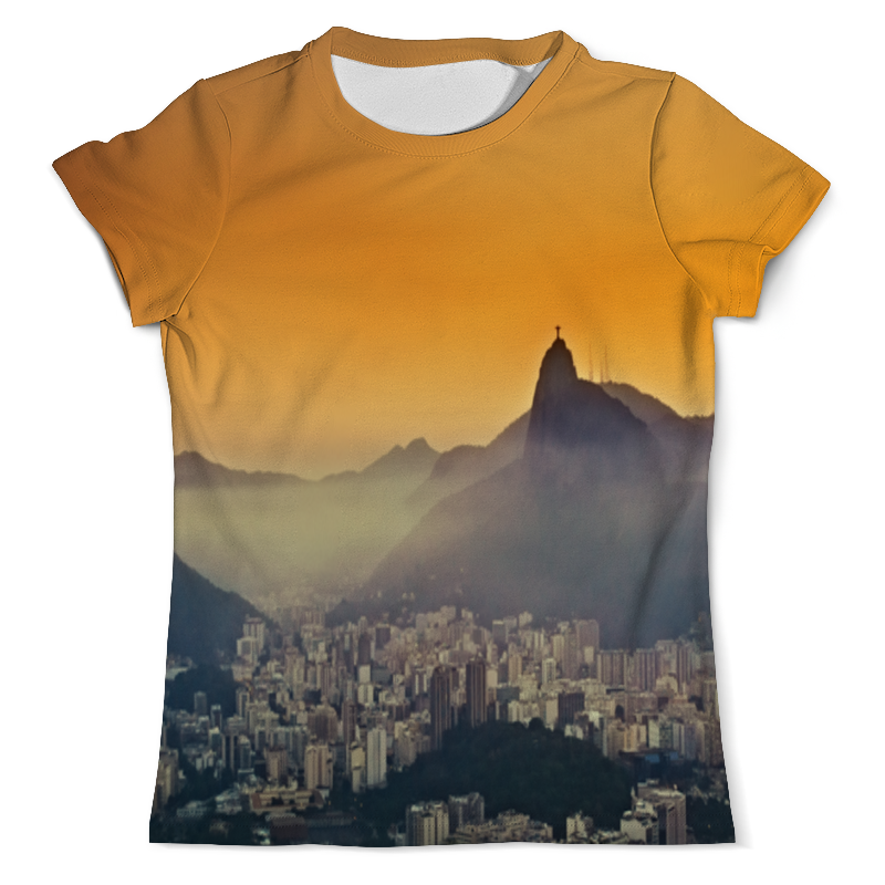 Printio Футболка с полной запечаткой (мужская) Рио-де-жанейро printio футболка с полной запечаткой женская рио де жанейро