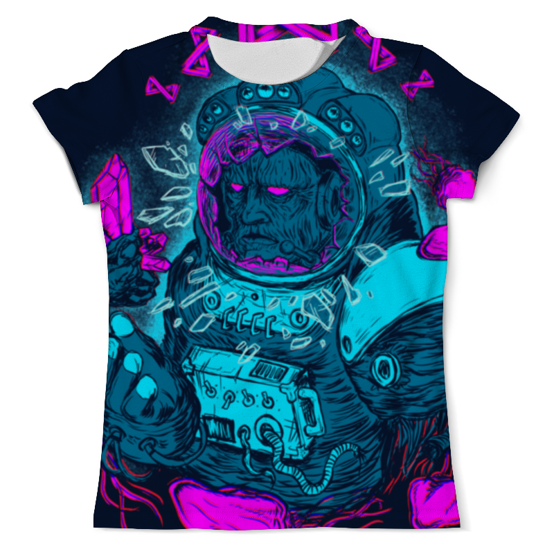 Printio Футболка с полной запечаткой (мужская) Космонавт printio футболка с полной запечаткой мужская магия космоса