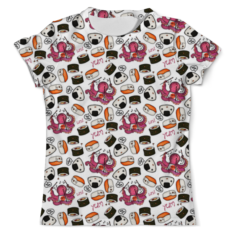 Printio Футболка с полной запечаткой (мужская) Омномном printio футболка с полной запечаткой мужская лис ест суши
