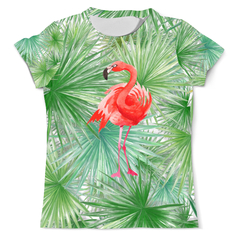 Printio Футболка с полной запечаткой (мужская) Фламинго printio футболка с полной запечаткой мужская любовь фламинго