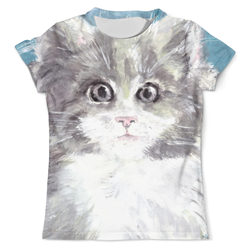 Printio Футболка с полной запечаткой (мужская) Взгляд кошки printio футболка с полной запечаткой мужская кошки