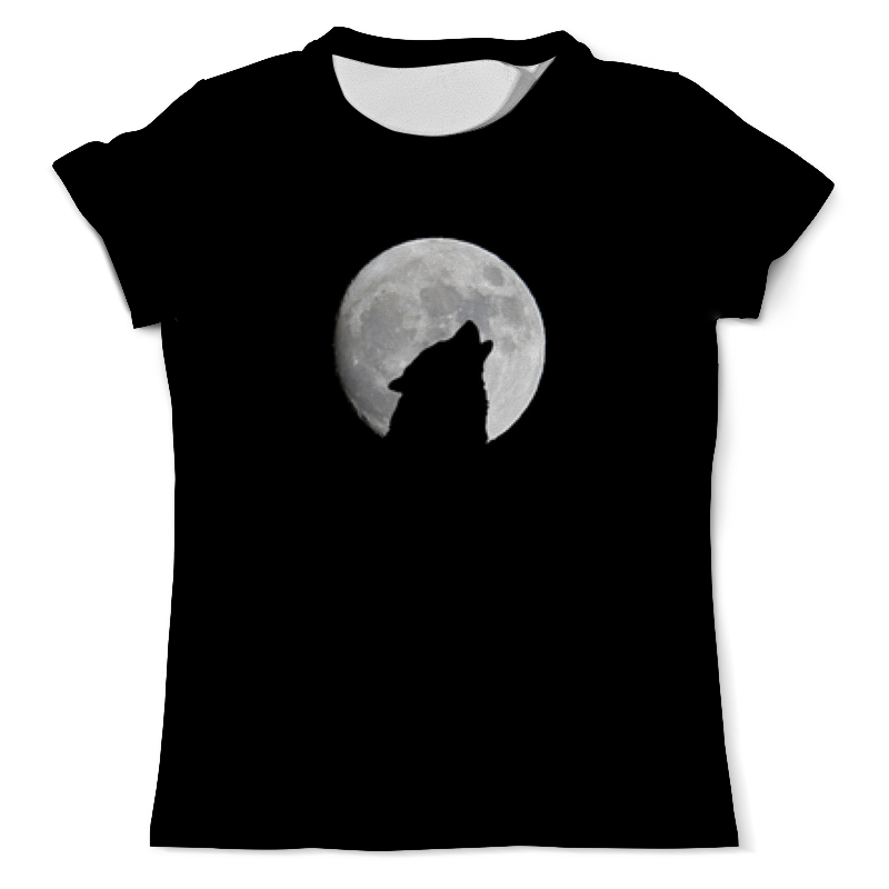 Printio Футболка с полной запечаткой (мужская) Волк и луна printio футболка с полной запечаткой мужская волк луна