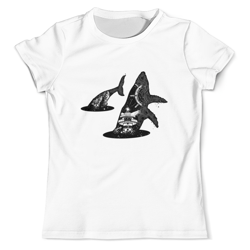 Printio Футболка с полной запечаткой (мужская) Кит и море printio футболка с полной запечаткой мужская кит и море