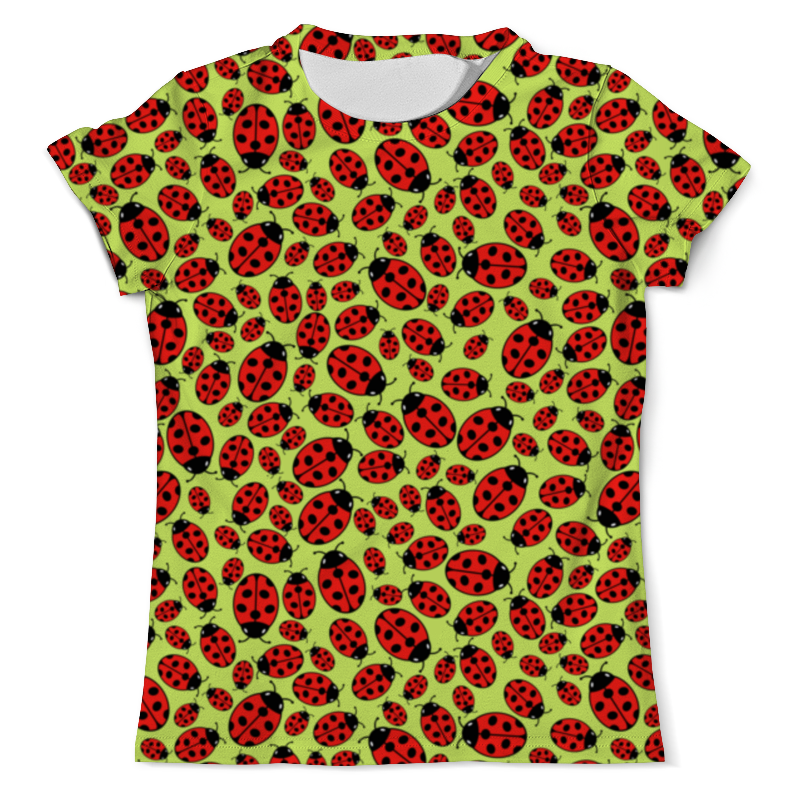 Printio Футболка с полной запечаткой (мужская) Design ladybugs мужская футболка пара божьих коровок m белый