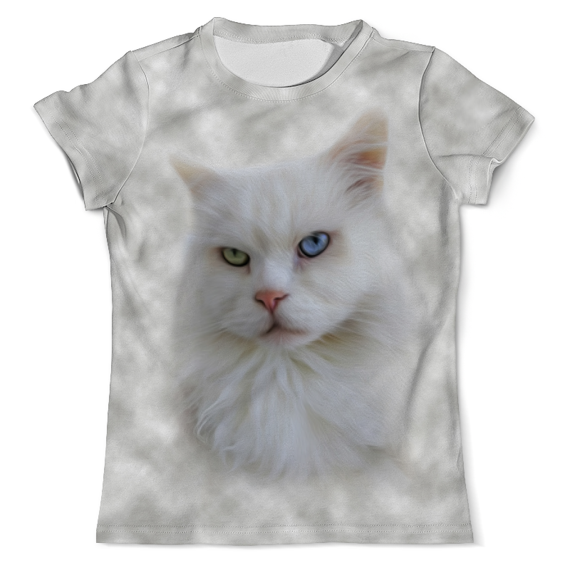 Printio Футболка с полной запечаткой (мужская) Грозный кот printio футболка с полной запечаткой для девочек грозный кот