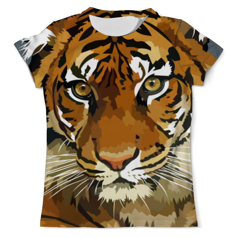 Printio Футболка с полной запечаткой (мужская) Взгляд тигра printio футболка с полной запечаткой мужская взгляд тигра
