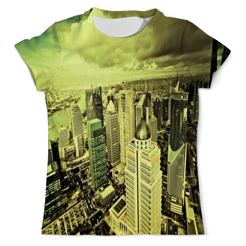 Printio Футболка с полной запечаткой (мужская) Мегаполис printio футболка с полной запечаткой мужская мегаполис города