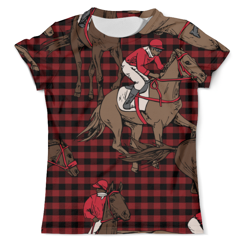 Printio Футболка с полной запечаткой (мужская) Конный спорт printio футболка с полной запечаткой женская конный спорт