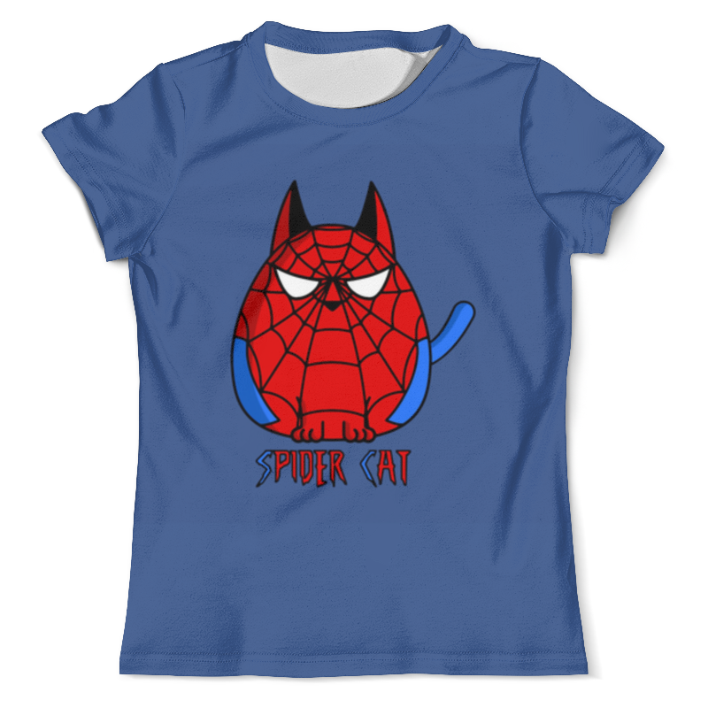 Printio Футболка с полной запечаткой (мужская) Spider-cat
