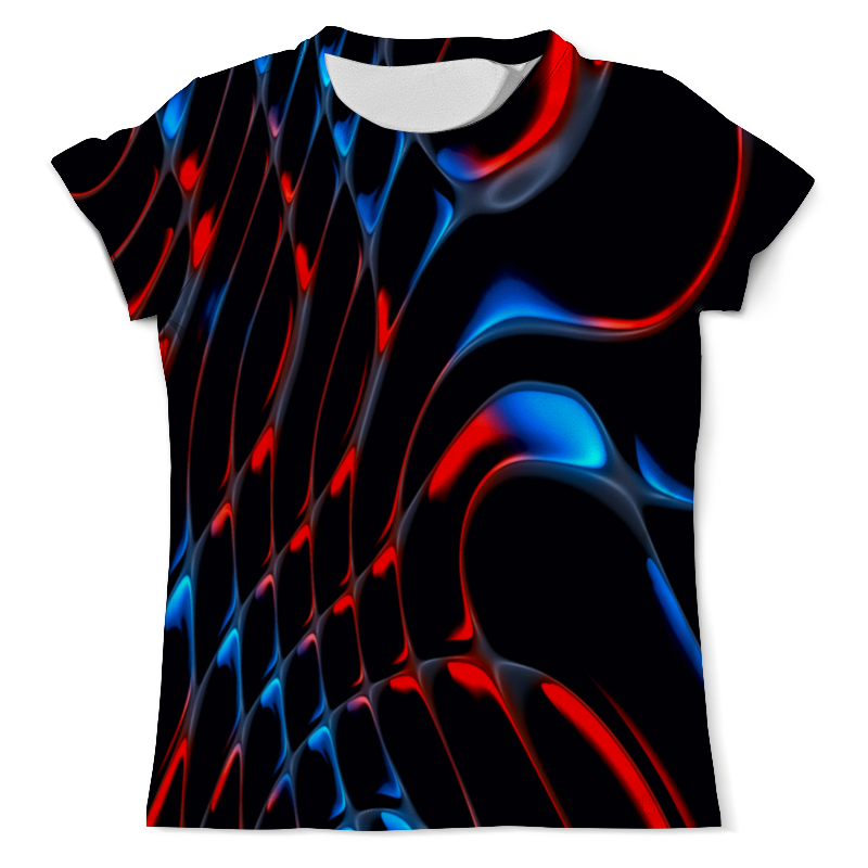 Printio Футболка с полной запечаткой (мужская) Красно-синие полосы printio футболка с полной запечаткой мужская красно синие полосы