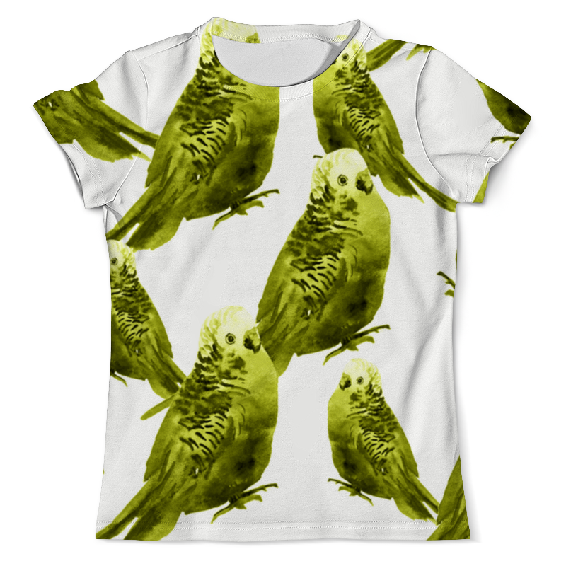 Printio Футболка с полной запечаткой (мужская) Попугаи
