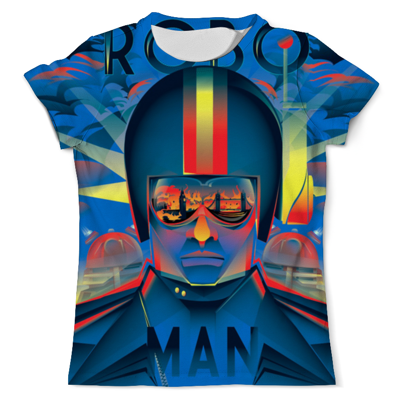 Printio Футболка с полной запечаткой (мужская) Robo man (1) printio футболка с полной запечаткой для девочек robo man