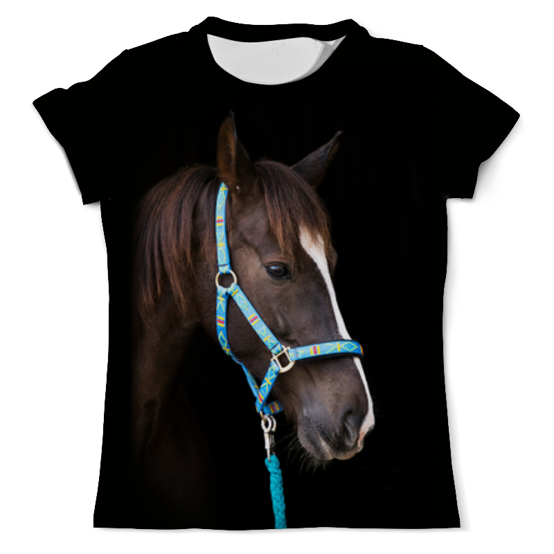 Printio Футболка с полной запечаткой (мужская) Лошадь printio футболка с полной запечаткой мужская портрет лошади