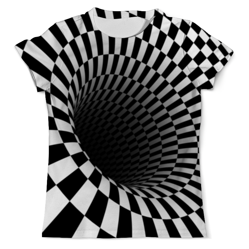 Printio Футболка с полной запечаткой (мужская) Оптическая иллюзия printio футболка с полной запечаткой для девочек оптическая иллюзия
