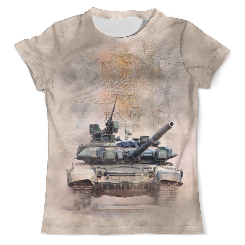 Printio Футболка с полной запечаткой (мужская) Танковые войска printio футболка с полной запечаткой мужская ракетные войска и артиллерия