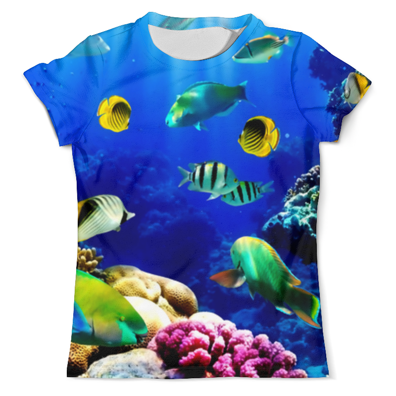 Printio Футболка с полной запечаткой (мужская) Морской риф футболка с полной запечаткой мужская printio морской дьявол