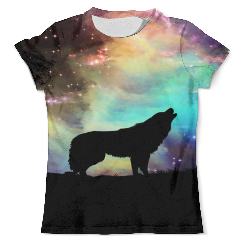 Printio Футболка с полной запечаткой (мужская) Космический волк printio футболка с полной запечаткой женская космический волк