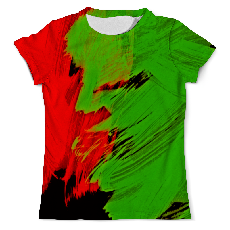 Printio Футболка с полной запечаткой (мужская) Битва красок printio футболка с полной запечаткой для девочек битва красок
