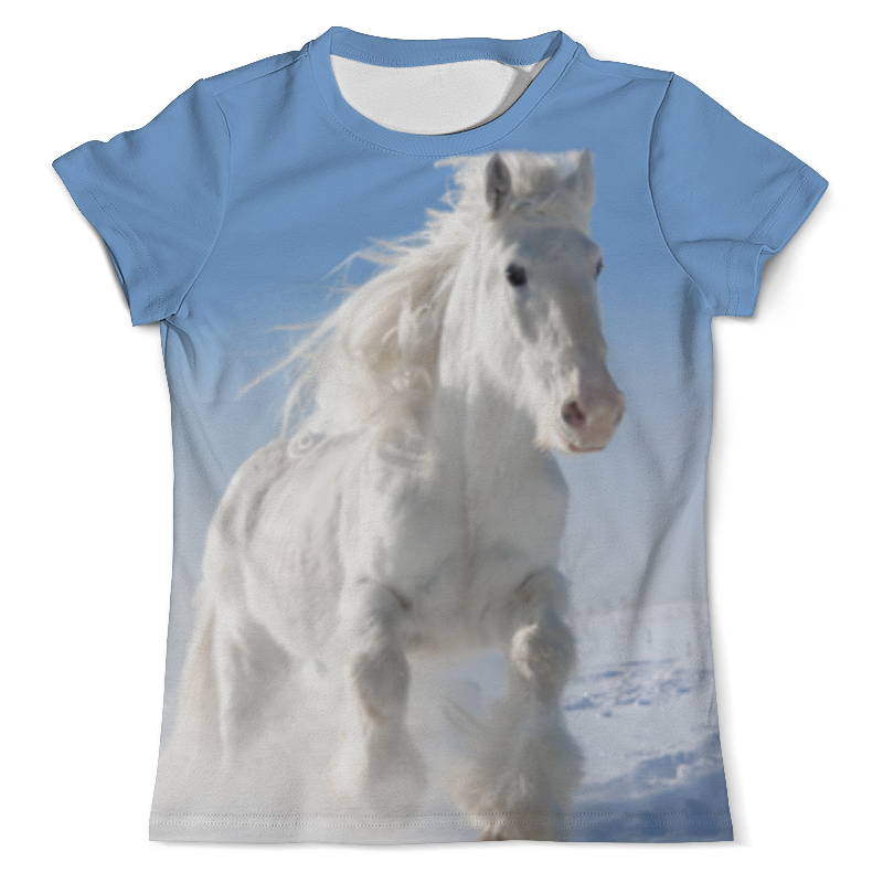 Printio Футболка с полной запечаткой (мужская) Лошадь printio футболка с полной запечаткой мужская коррида или мертвые лошади карбо