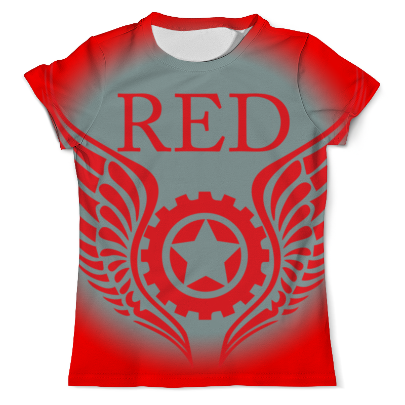 Printio Футболка с полной запечаткой (мужская) Red's logo printio футболка с полной запечаткой мужская russian kazak