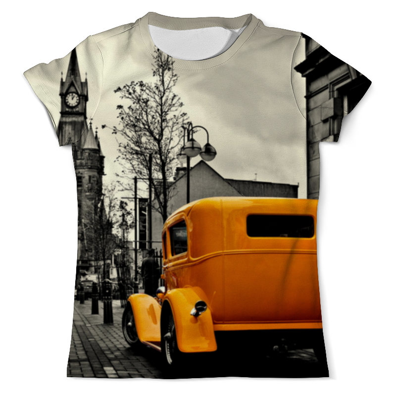 Printio Футболка с полной запечаткой (мужская) Осень, город, такси, тоска printio футболка с полной запечаткой мужская такси