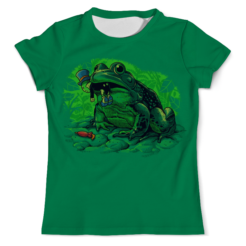 Printio Футболка с полной запечаткой (мужская) Жаба с кузнечиком printio футболка с полной запечаткой для девочек жаба с кузнечиком