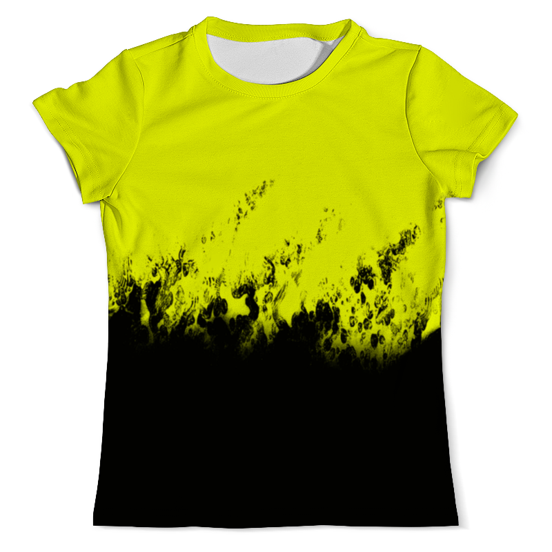 Printio Футболка с полной запечаткой (мужская) Желто-черные краски printio футболка с полной запечаткой женская желто черные краски