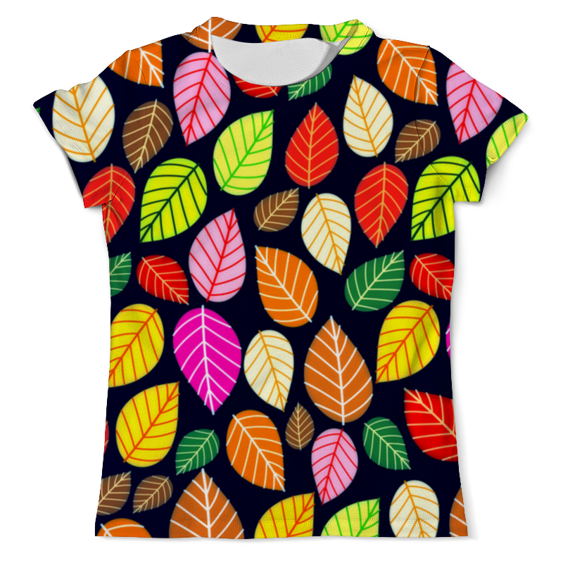 Printio Футболка с полной запечаткой (мужская) Листва printio футболка с полной запечаткой мужская цветная листва