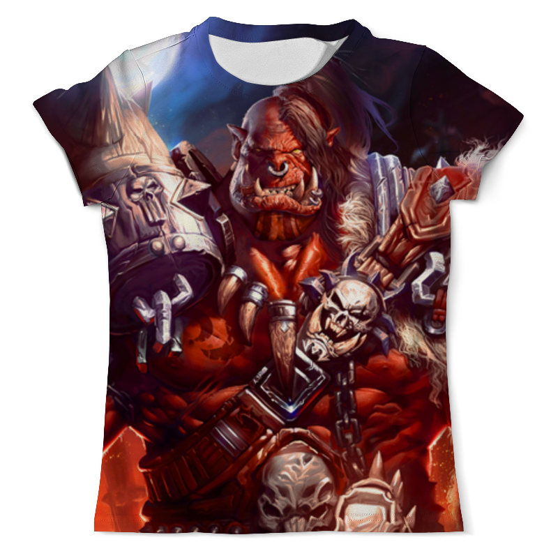 Printio Футболка с полной запечаткой (мужская) Warcraft: орк printio футболка с полной запечаткой мужская персонаж из серии тямпа ви