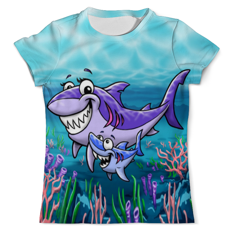 Printio Футболка с полной запечаткой (мужская) Акулы printio футболка с полной запечаткой мужская атака хищной акулы