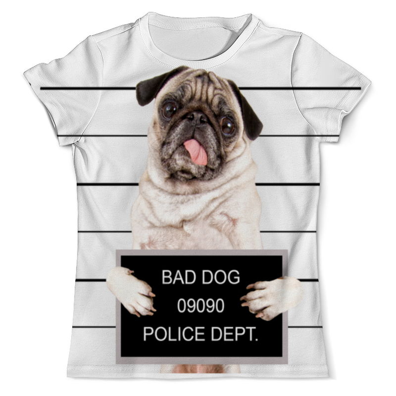 Printio Футболка с полной запечаткой (мужская) Bad dog printio футболка с полной запечаткой мужская bad santa