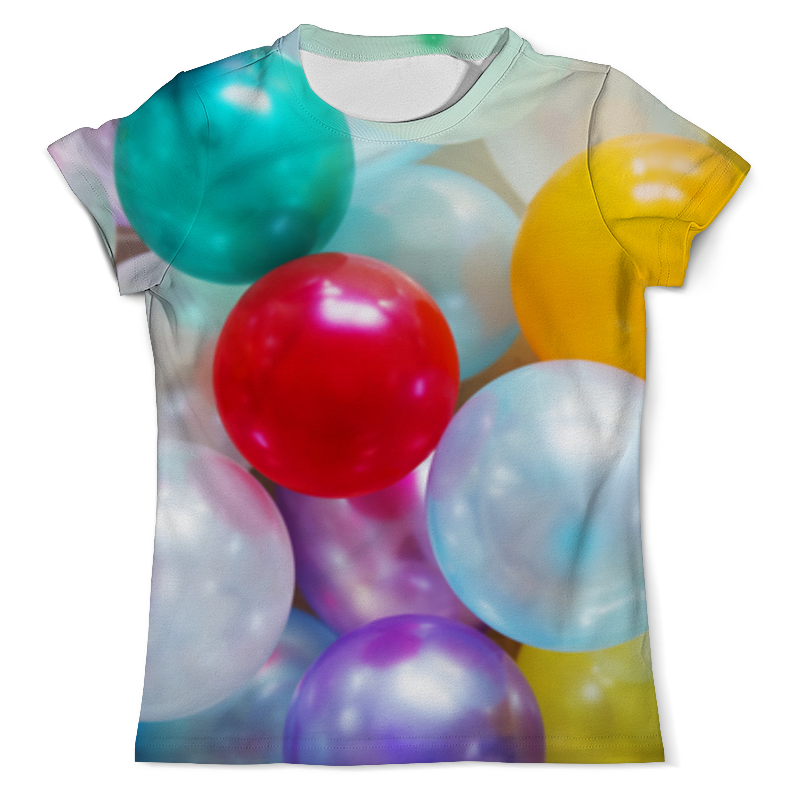 Printio Футболка с полной запечаткой (мужская) Шарики printio футболка с полной запечаткой мужская воздушные шарики