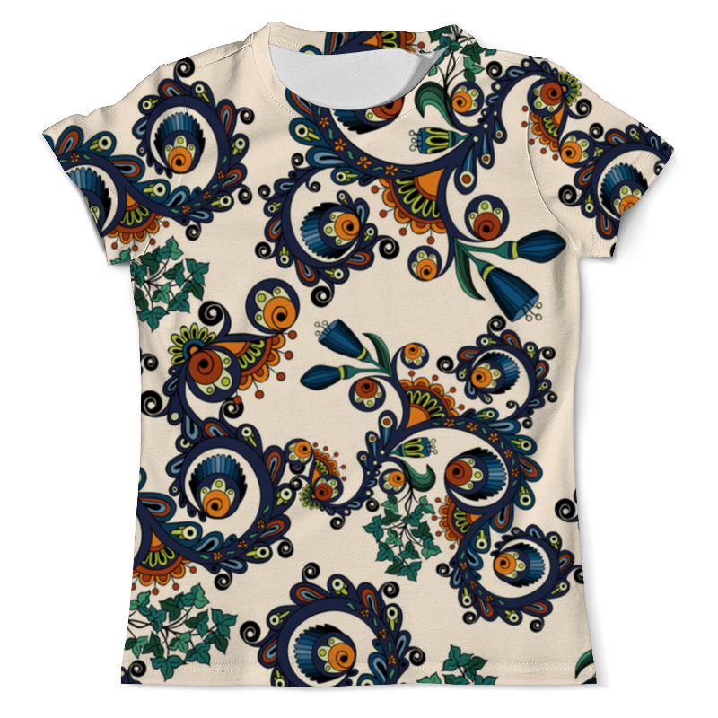 Printio Футболка с полной запечаткой (мужская) Плетение цветов printio футболка с полной запечаткой женская плетение цветов