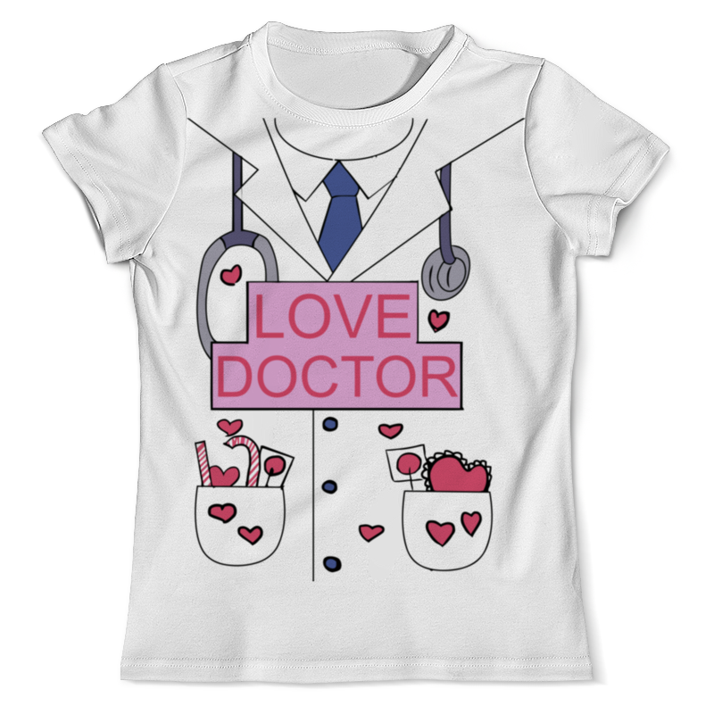 Printio Футболка с полной запечаткой (мужская) Доктор-любовь printio футболка с полной запечаткой мужская доктор