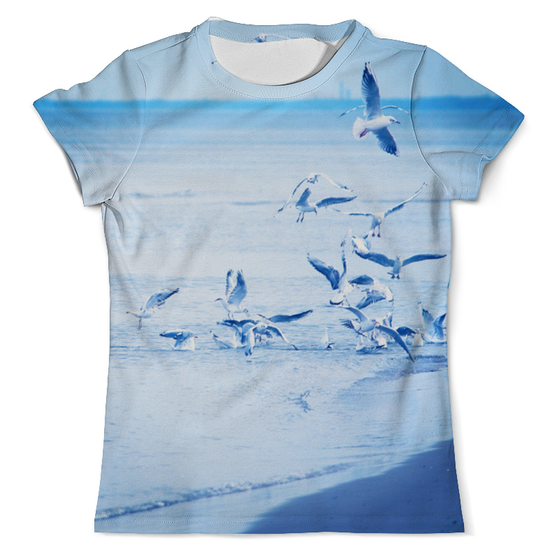 printio футболка с полной запечаткой мужская чайки Printio Футболка с полной запечаткой (мужская) Чайки в юрмале