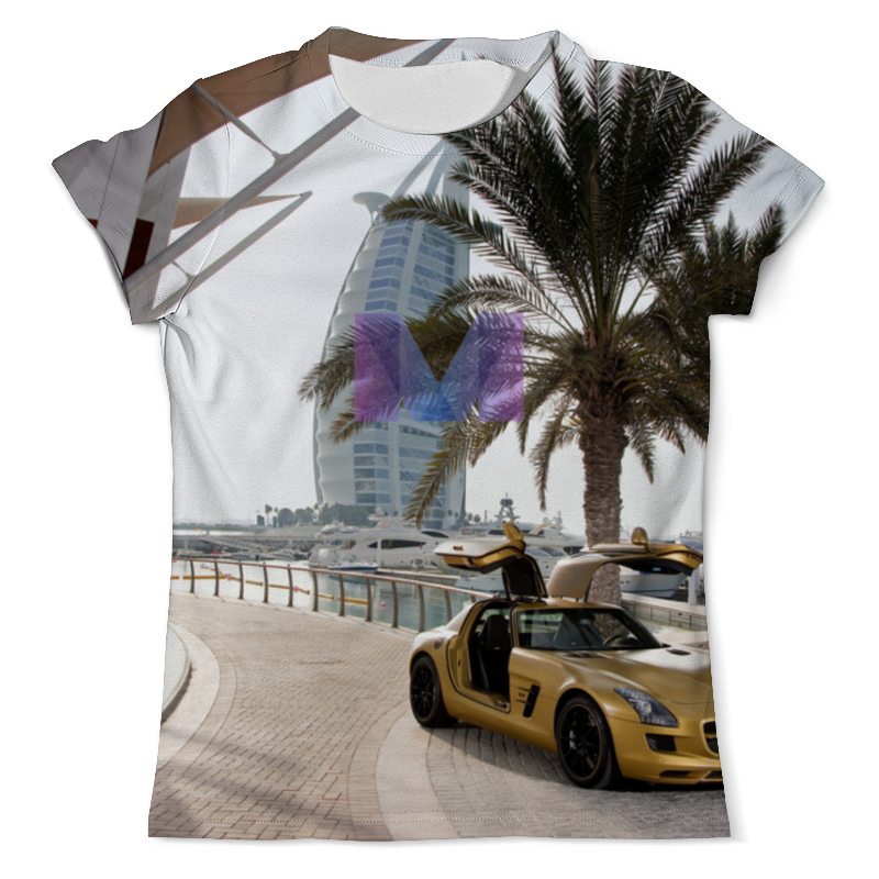 Printio Футболка с полной запечаткой (мужская) Дубаи printio футболка с полной запечаткой мужская дубаи