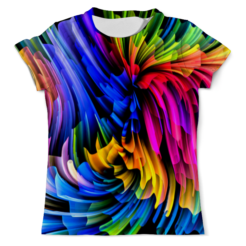 Printio Футболка с полной запечаткой (мужская) Цветная абстракция printio футболка с полной запечаткой мужская цветная абстракция