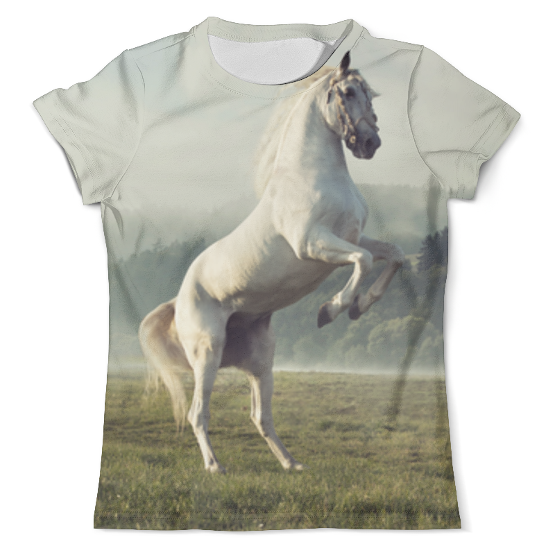 Printio Футболка с полной запечаткой (мужская) Лошадь printio футболка с полной запечаткой мужская огненная лошадь