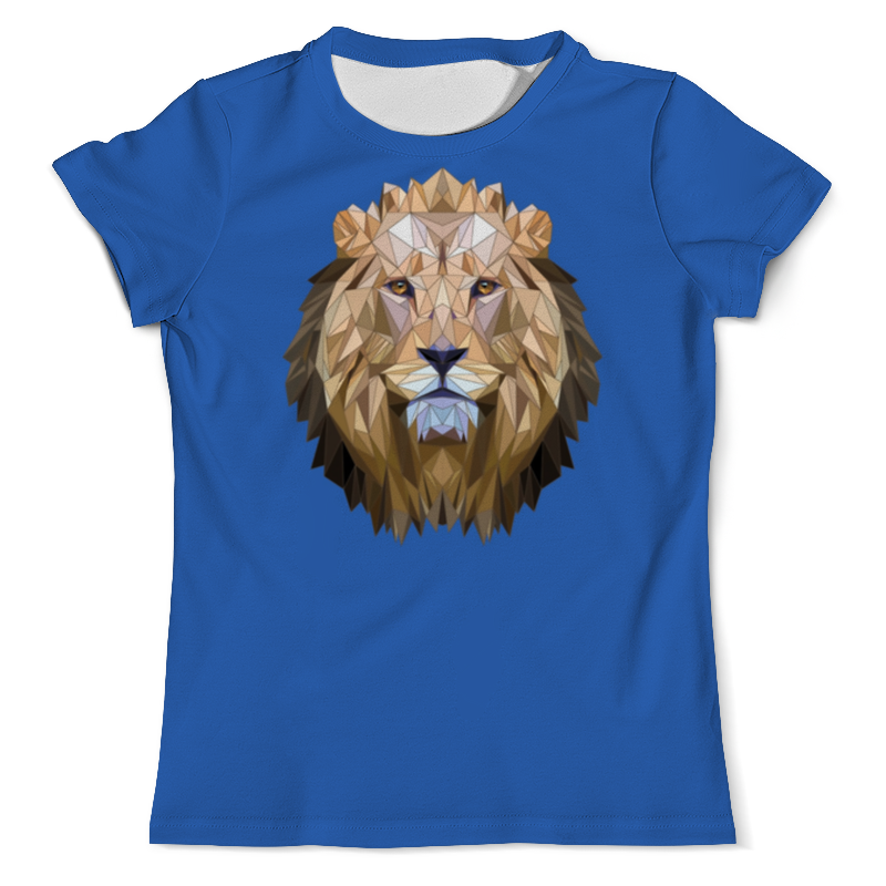 printio футболка с полной запечаткой мужская рисунок лев Printio Футболка с полной запечаткой (мужская) Лев
