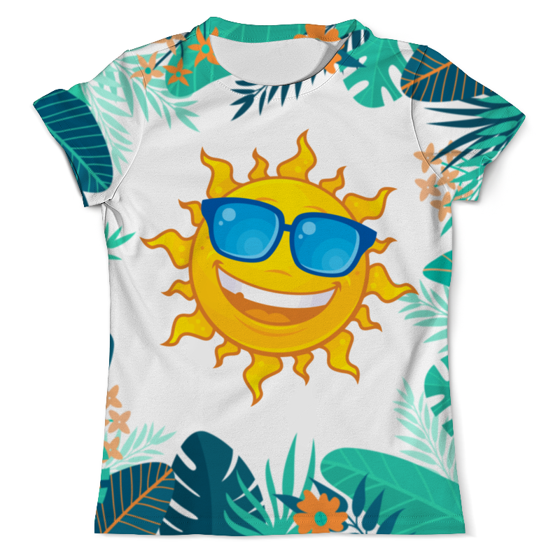 Printio Футболка с полной запечаткой (мужская) Солнце printio футболка с полной запечаткой мужская абстрактное красное геометрическое солнце