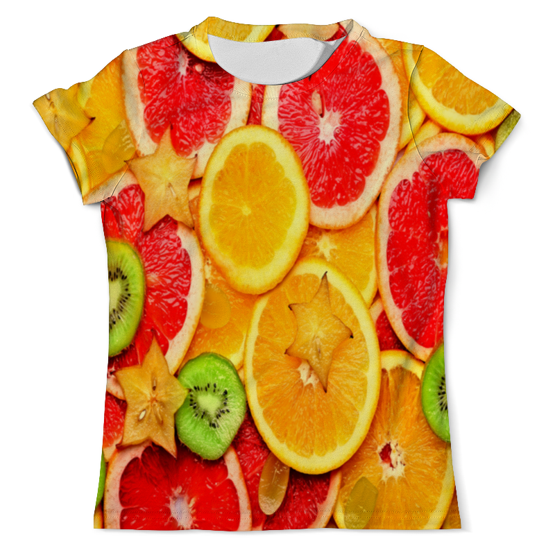 Printio Футболка с полной запечаткой (мужская) Фрукты printio футболка с полной запечаткой мужская сочные фрукты