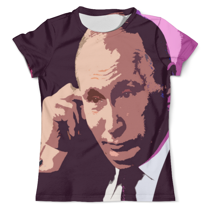 Printio Футболка с полной запечаткой (мужская) Путин printio футболка с полной запечаткой мужская в в путин