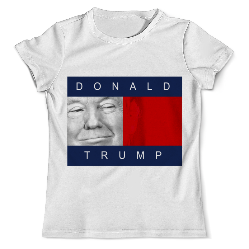 Printio Футболка с полной запечаткой (мужская) Дональд трамп 100% cotton donald pump swole america trump weight lifting design pullover hoodie