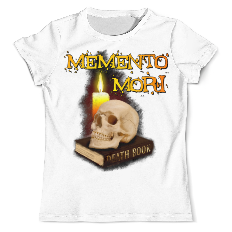 Printio Футболка с полной запечаткой (мужская) Memento mori. помни о смерти. printio футболка с полной запечаткой мужская носители смерти