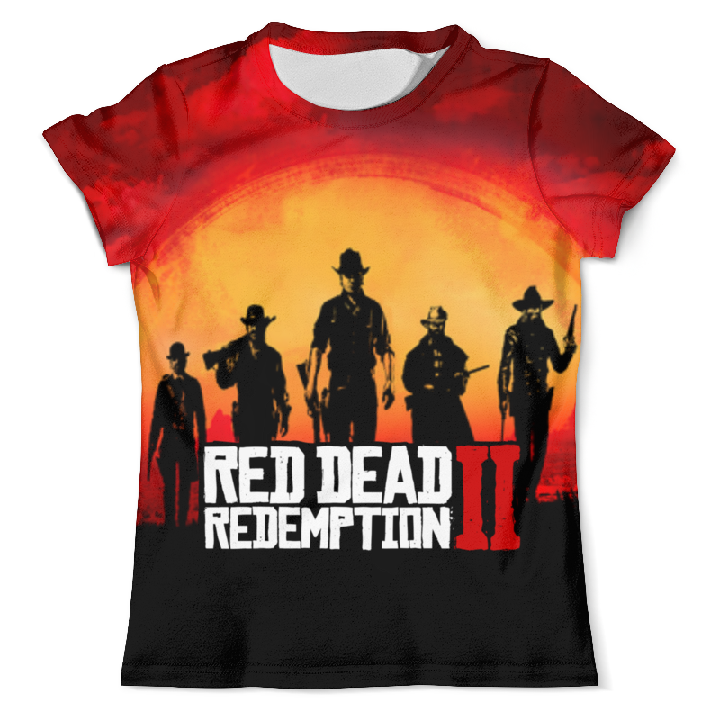 Printio Футболка с полной запечаткой (мужская) Red dead redemption printio футболка с полной запечаткой мужская dead with flag