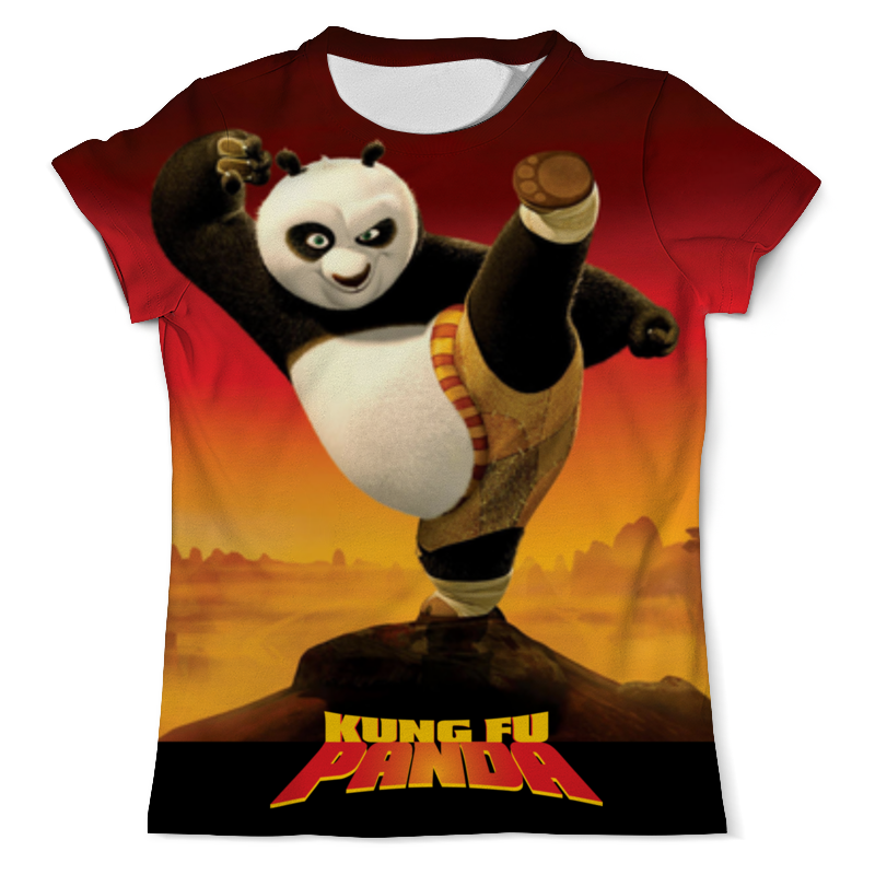 Printio Футболка с полной запечаткой (мужская) Kung fu panda 3 мужская футболка папа панда s красный