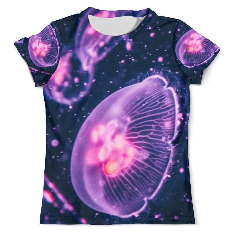Printio Футболка с полной запечаткой (мужская) Jellyfish printio футболка с полной запечаткой мужская космические медузы